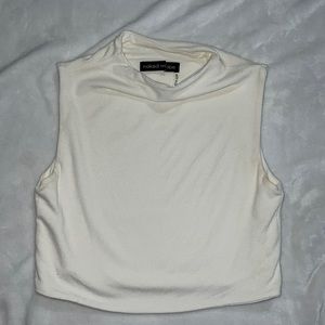 Naked wardrobe crop top.